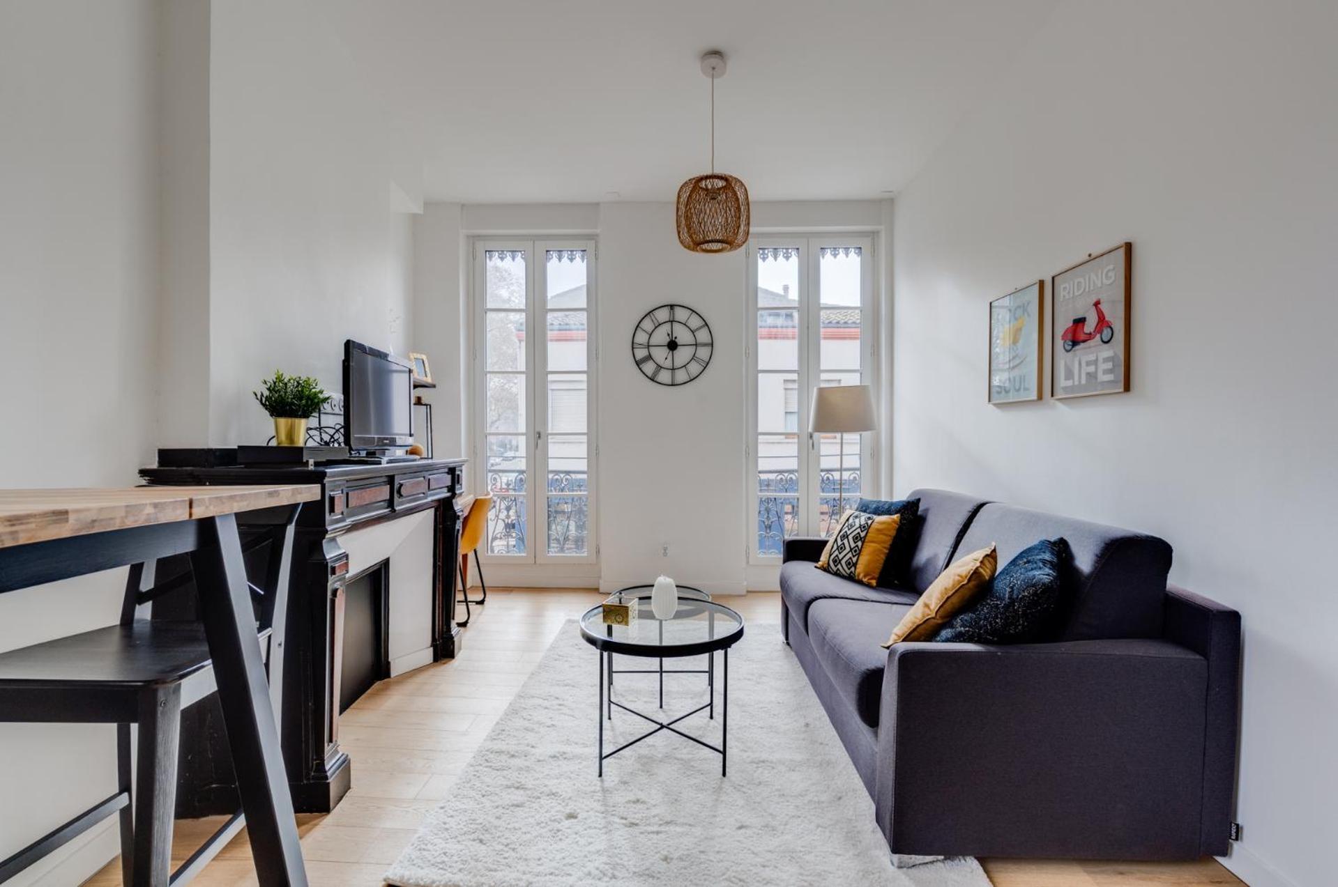 Studio Chic Et Lumineux, Garage, Wifi, Clim ตูลูส ภายนอก รูปภาพ